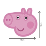 Obrázek Papírové masky Peppa Pig, 6 ks