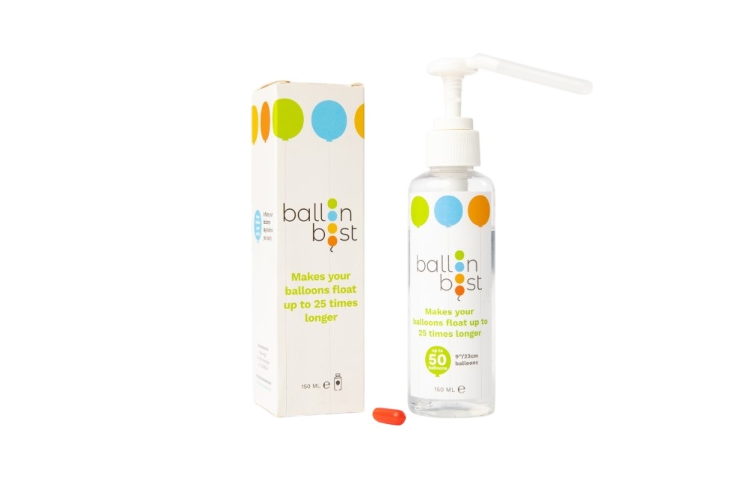 Gel pro delší výdrž helia v balonku 150 ml