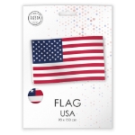 Americká vlajka jako dekorace na USA tematickou party