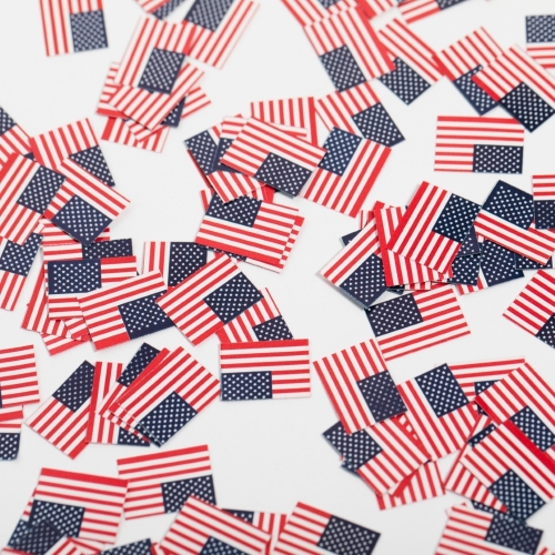 Levně Papírové konfety USA 150 ks