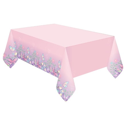 Papírový ubrus Flutter Garden s motivem motýlků