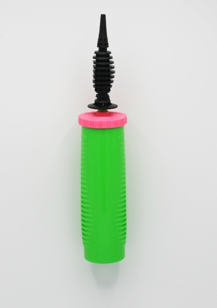 Zelená obousměrná pumpička na balónky