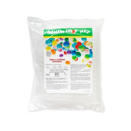 Síť na vypouštění 1000 padajících balónků 23 cm