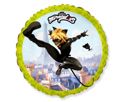 Fóliový balonek Miraculous Cat Noir 45 cm produkt