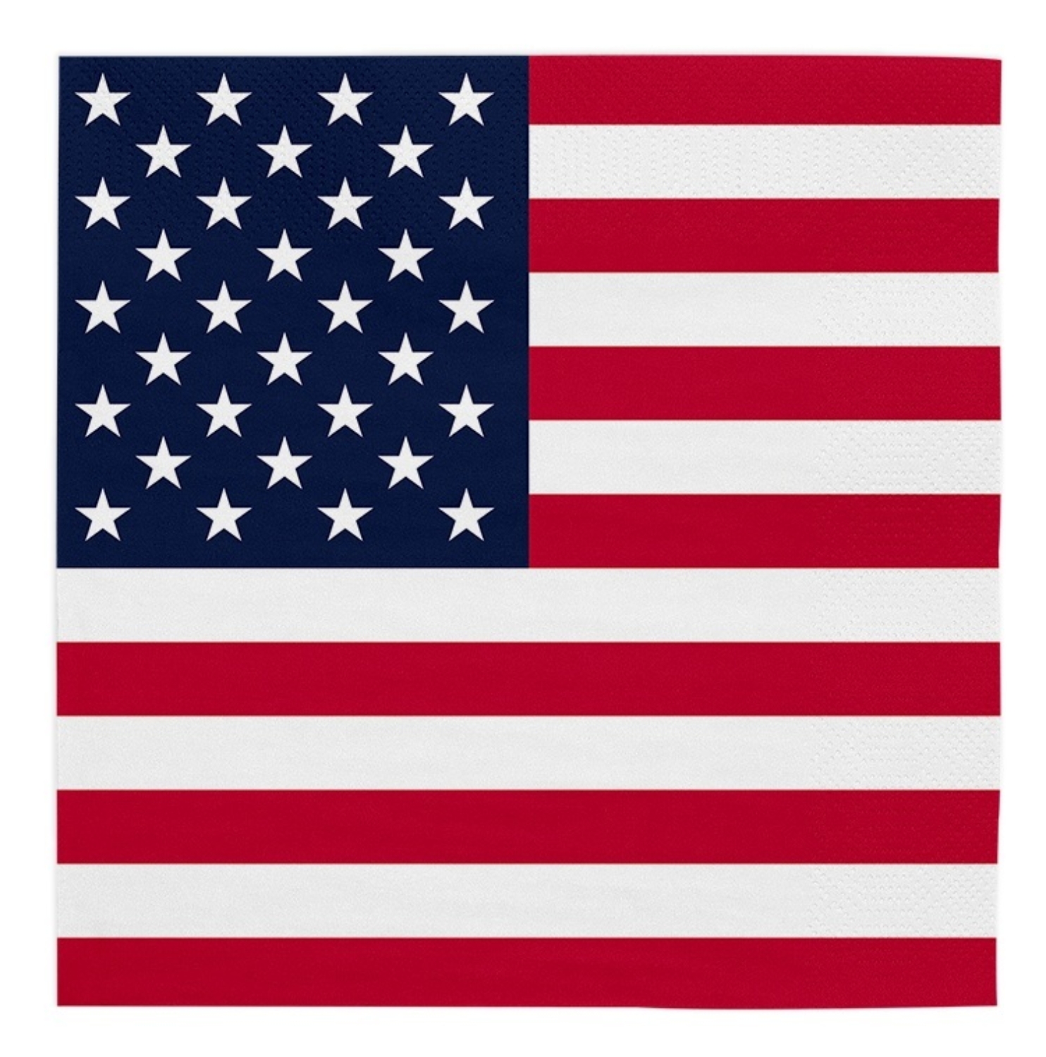 Levně Papírové ubrousky USA 33 x 33 cm – 20 ks