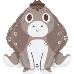 Roztomilý balonek oslík jako dekorace na dětskou boho party