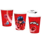 Kelímky Ladybug na dětskou oslavu s motivem Miraculous
