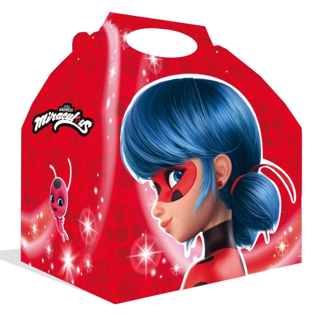 Dárkové krabičky Kouzelná beruška Miraculous, balení 12 ks