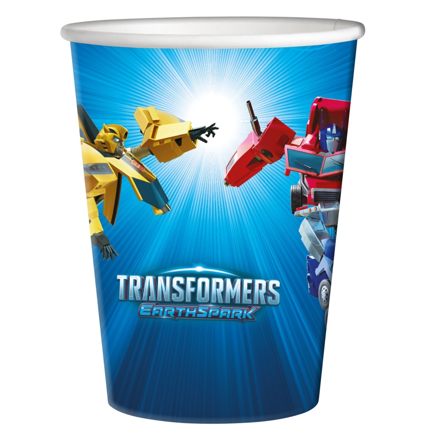 Papírové kelímky Transformers 250 ml, 8 ks
