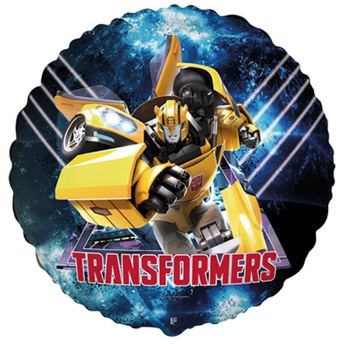 Levně Fóliový balonek kulatý Transformers Bumblebee 46 cm