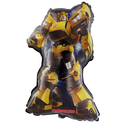 Levně Fóliový balonek Transformers Bumblebee 74 × 49 cm, 1 ks
