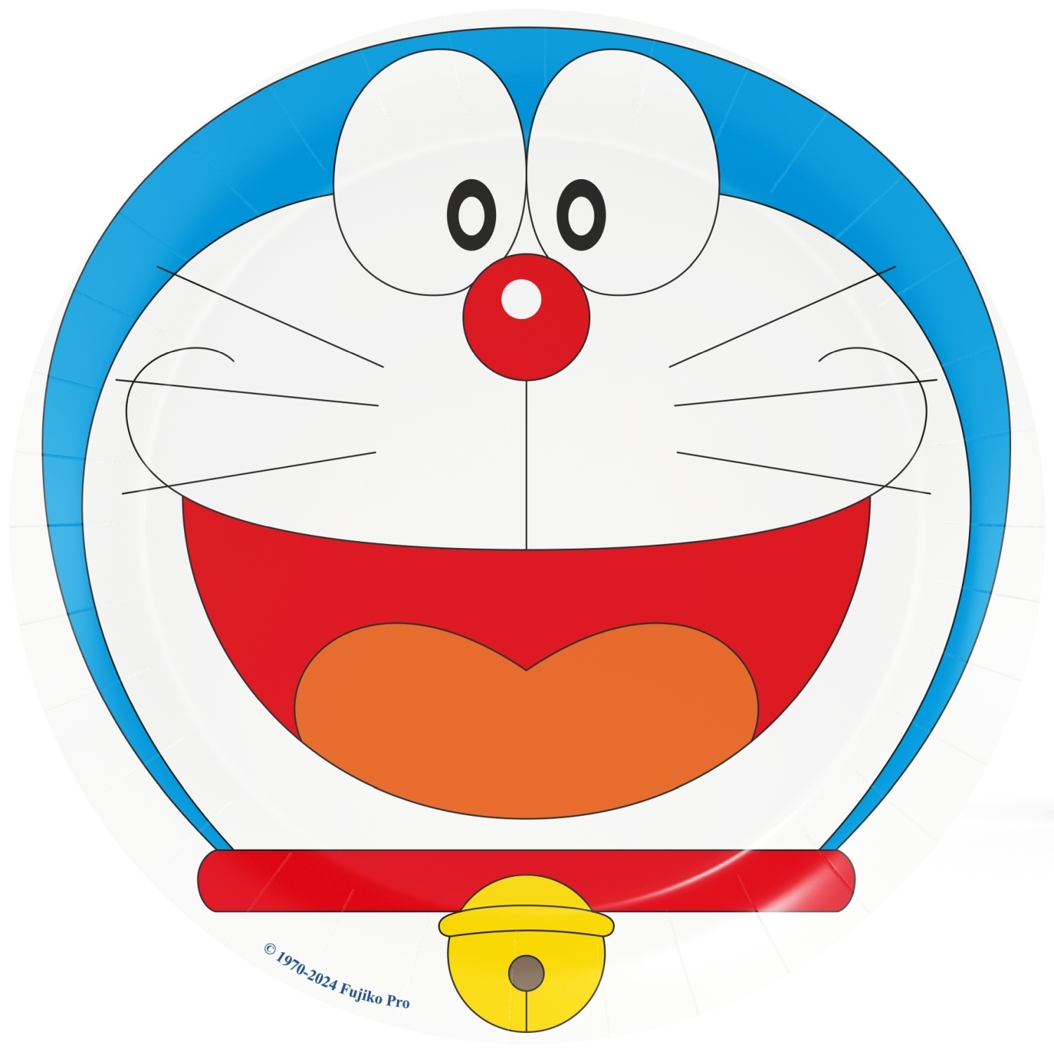 Levně Papírové talíře Doraemon 23 cm, 8 ks