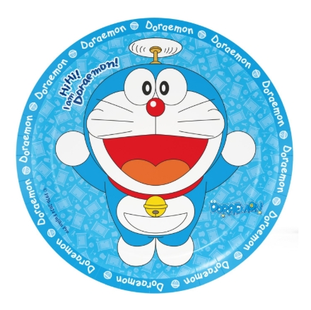 Papírové talířky Doraemon 18 cm 8 ks