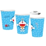 Doraemon kelímky na dětskou party