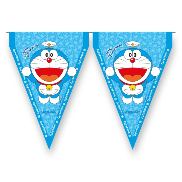 Vlaječková girlanda Doraemon 3 m