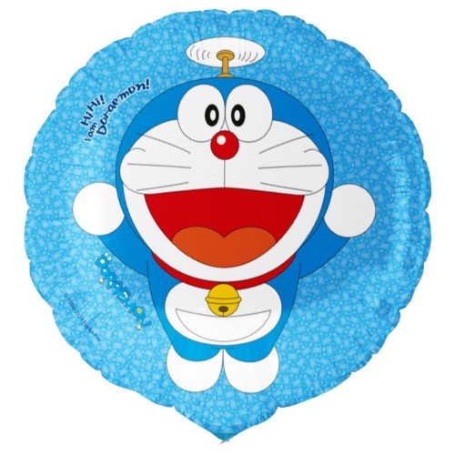 Levně Fóliový balonek Doraemon kulatý 46 cm