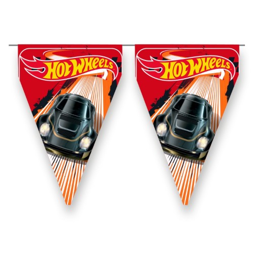 Levně Vlaječková girlanda Hot Wheels 3 m