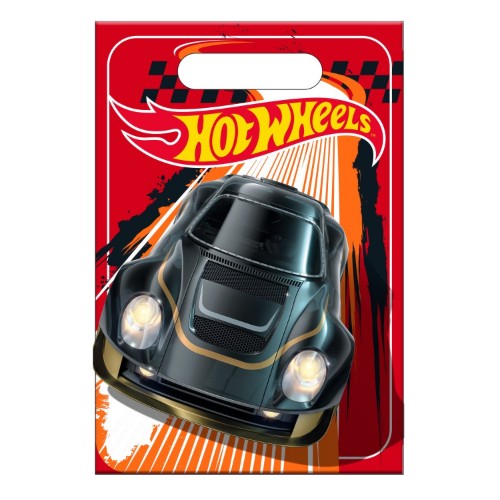 Levně Dárkové tašky Hot Wheels – 6 ks