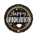 Elegantní balonek Happy Graduation na oslavu promoce