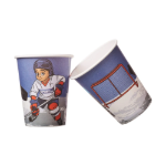 Obrázek Papírové kelímky Hokejový sen 250 ml – 8 ks