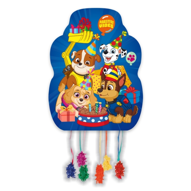 Piñata Tlapková patrola birthday střední 33 x 46 cm