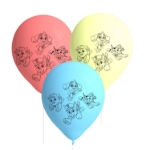 Latexové balónky Tlapková patrola birthday 30 cm 8 ks