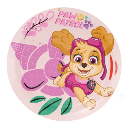 Papírové talířky Skye Tlapková patrola 18 cm