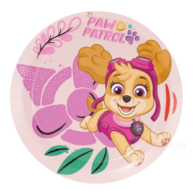 Papírové talířky Skye Tlapková patrola 18 cm