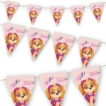Girlanda Paw Patrol Skye růžová narozeniny
