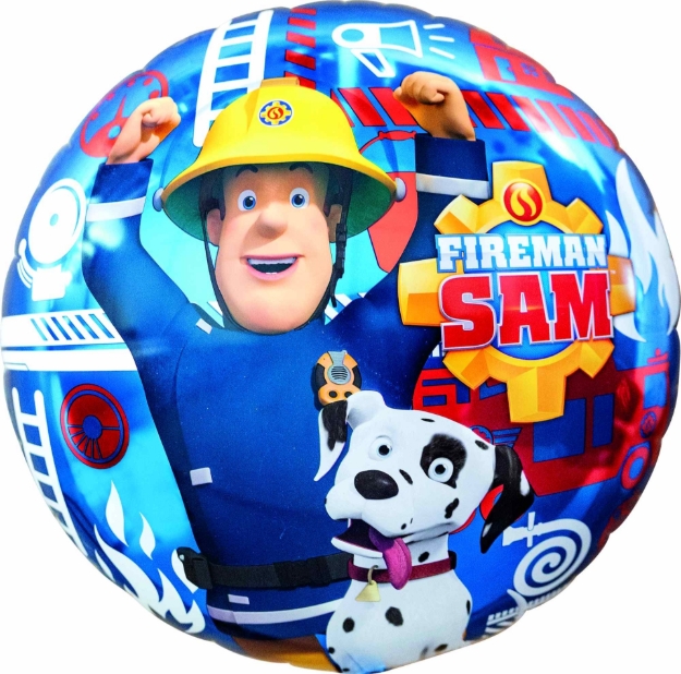 Fóliový balonek Požárník Sam kulatý 45 cm