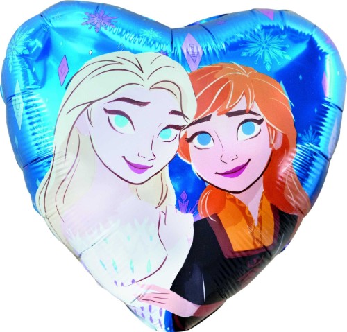 Levně Fóliový balonek Frozen srdce 45 cm