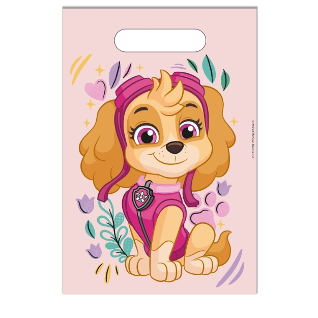 Dárková taška Skye Tlapková patrola růžová