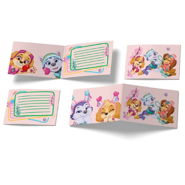 Pozvánky Skye Tlapková patrola růžové