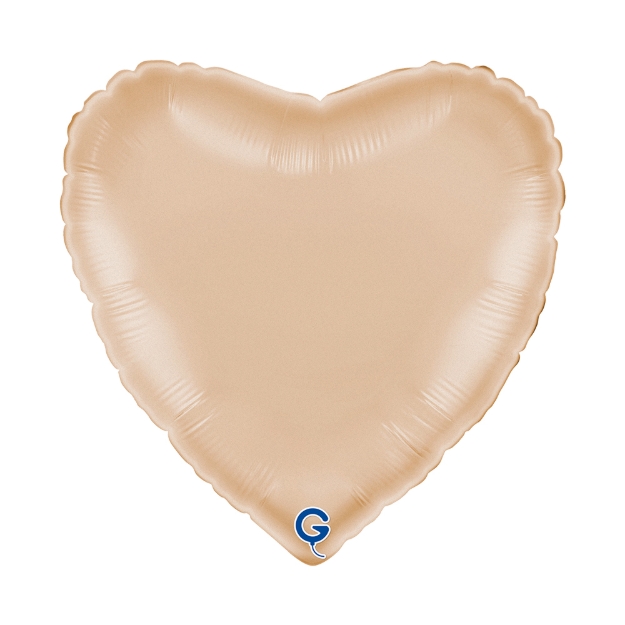 Tělový balonek ve tvaru srdce jako jemná dekorace na svatbu nebo baby shower