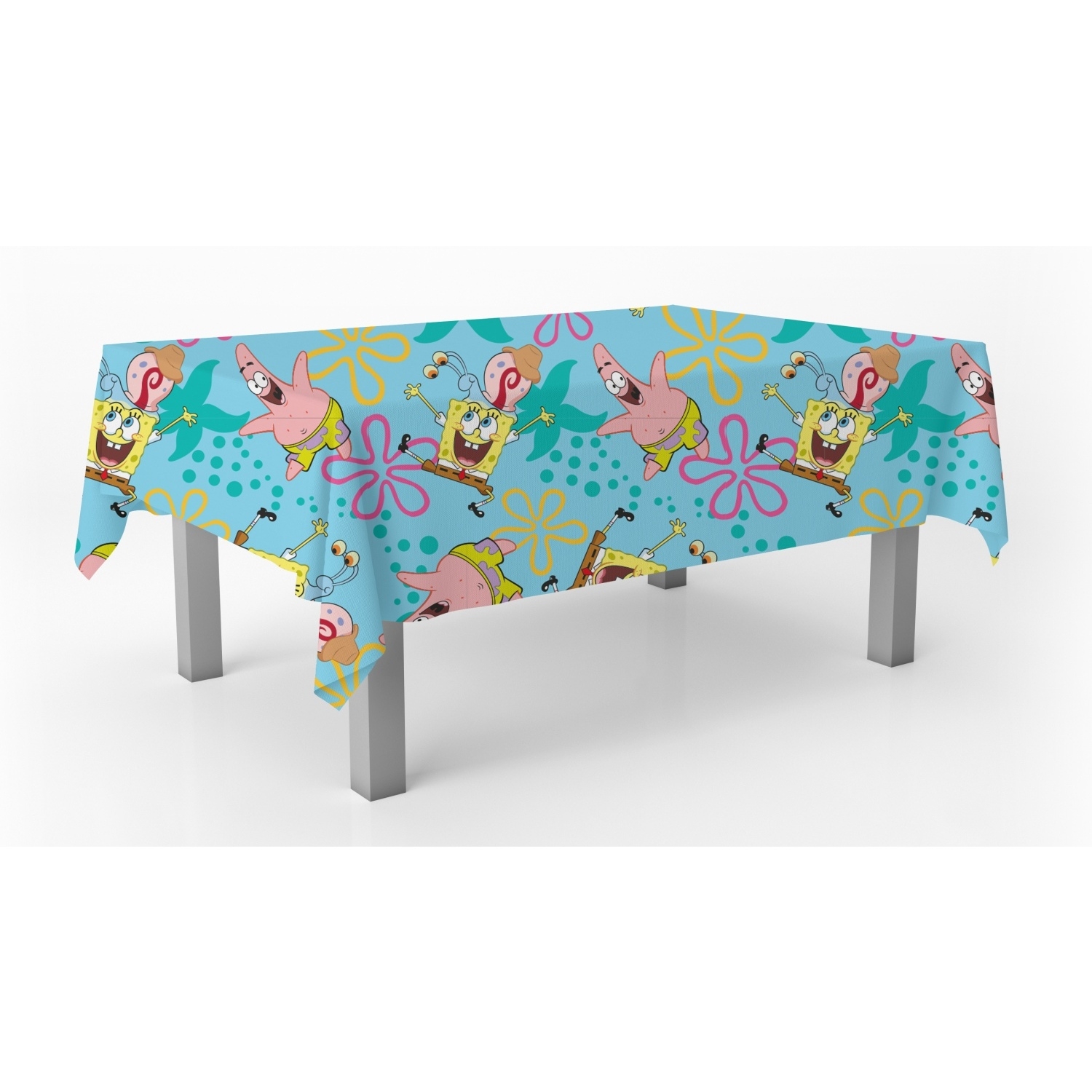 Plastový ubrus SpongeBob 120 × 180 cm