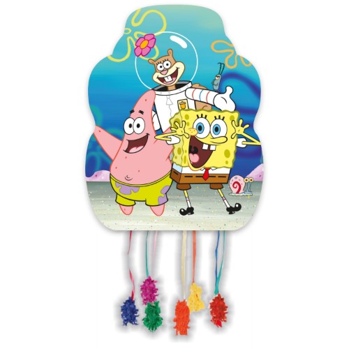 Levně Piňata SpongeBob střední 46 x 33 cm