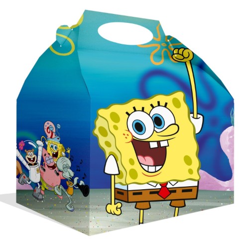 Levně Dárkové krabičky SpongeBob 12 ks
