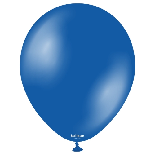 Levně Balonek metalický modrý, Metallic Sapphire Blue 30 cm