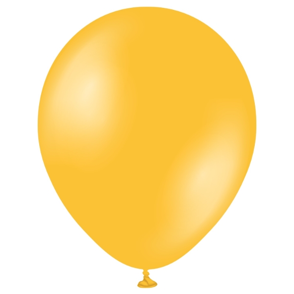 Balonky metalické zlatě žluté, Metallic Goldenrod 30 cm/11", 50 ks