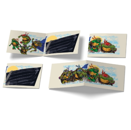 Pozvánky na párty Želvy ninja 6 ks