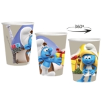 Kelímky Šmoulové na dětskou narozeninovou oslavu