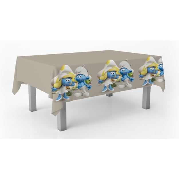 Plastový ubrus Šmoulové 120 × 180 cm