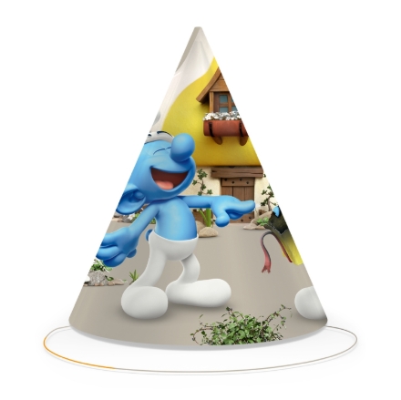 Párty čepičky Šmoulové 6 ks