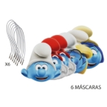 Dětské masky Šmoulové na párty