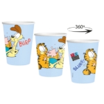 Garfield kelímky na dětskou oslavu