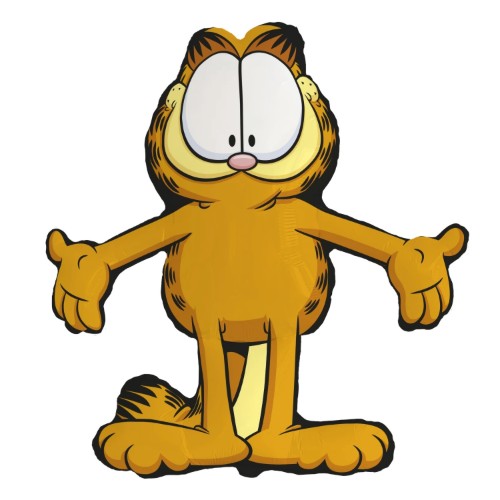 Levně Fóliový balonek Garfield postava 83 x 31 cm