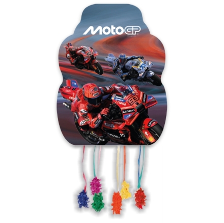 Piňata MotoGP střední 46 x 33 cm závodní motiv