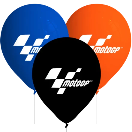 Latexové balónky MotoGP 30 cm mix barev