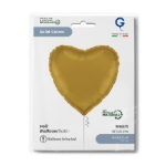 Zlaté srdce Satin Gold pro luxusní a elegantní party výzdobu