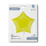 Matně světle zelená hvězda pro moderní a svěží party výzdobu